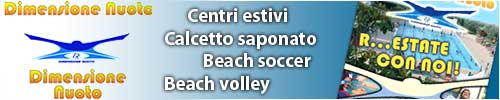 Calcetto Saponato Beach Soccer & Volley Campi Estivi Piscina