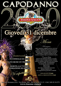 Capodanno 2010 al Buena Vista
