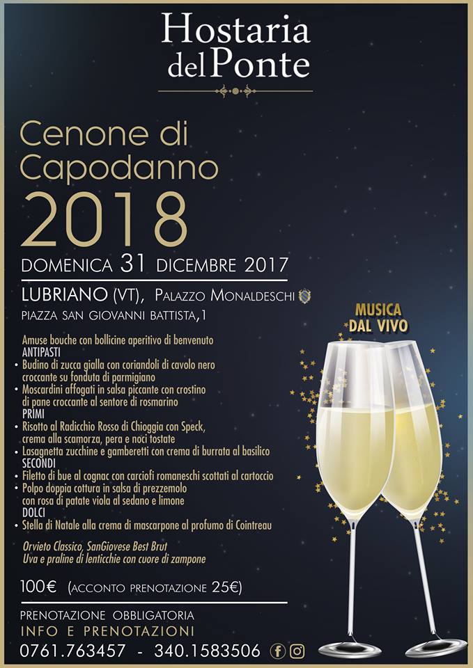 Capodanno 2018 a Lubriano