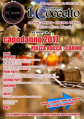 CAPODANNO AL COCCETTO CANINO